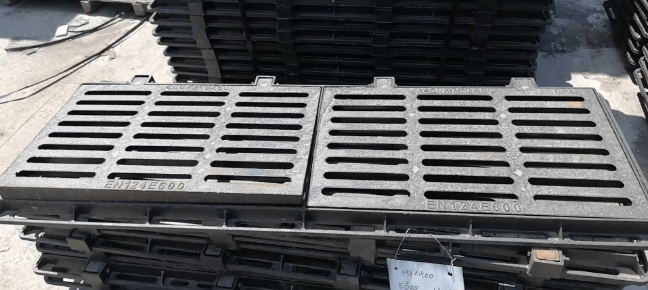 绥阳球墨铸铁连体双篦展示